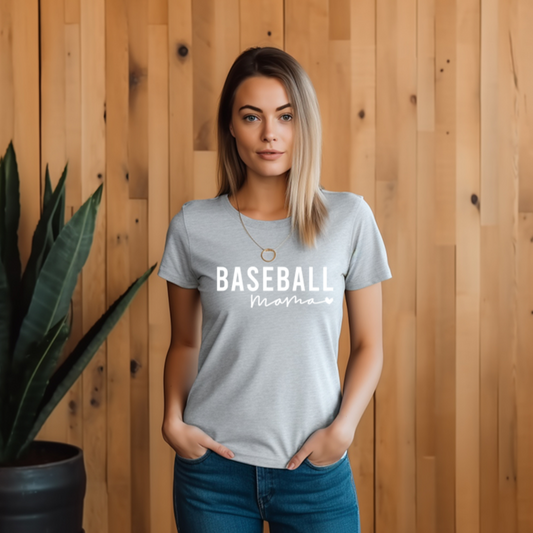 Darling Baseball Mom Tee ⚾💙